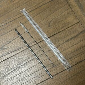 Trio of straws for tumblers - NWOT